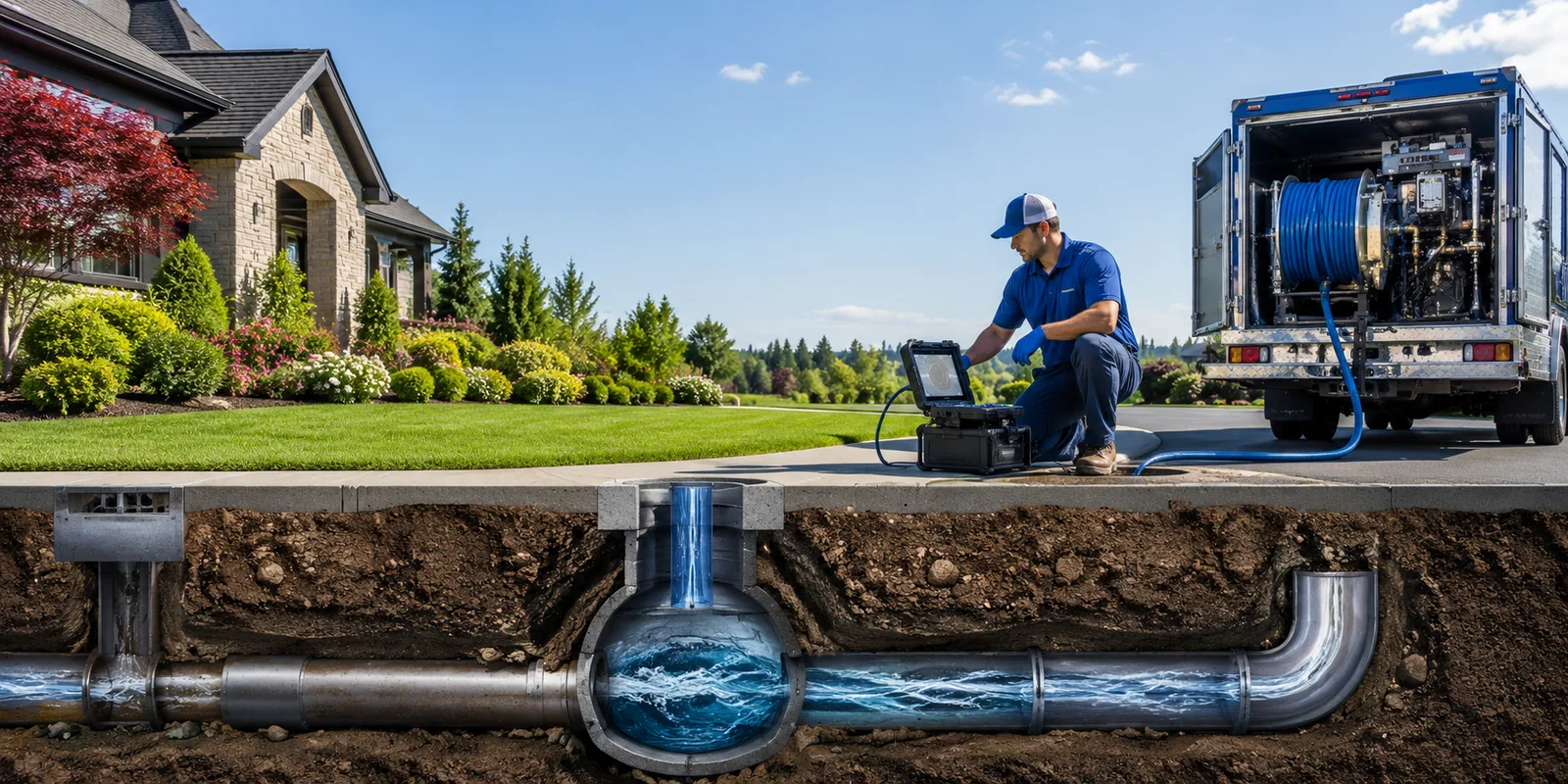 Drainage restoration information for Rock, WV